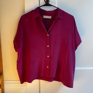 Everlane Silk Top